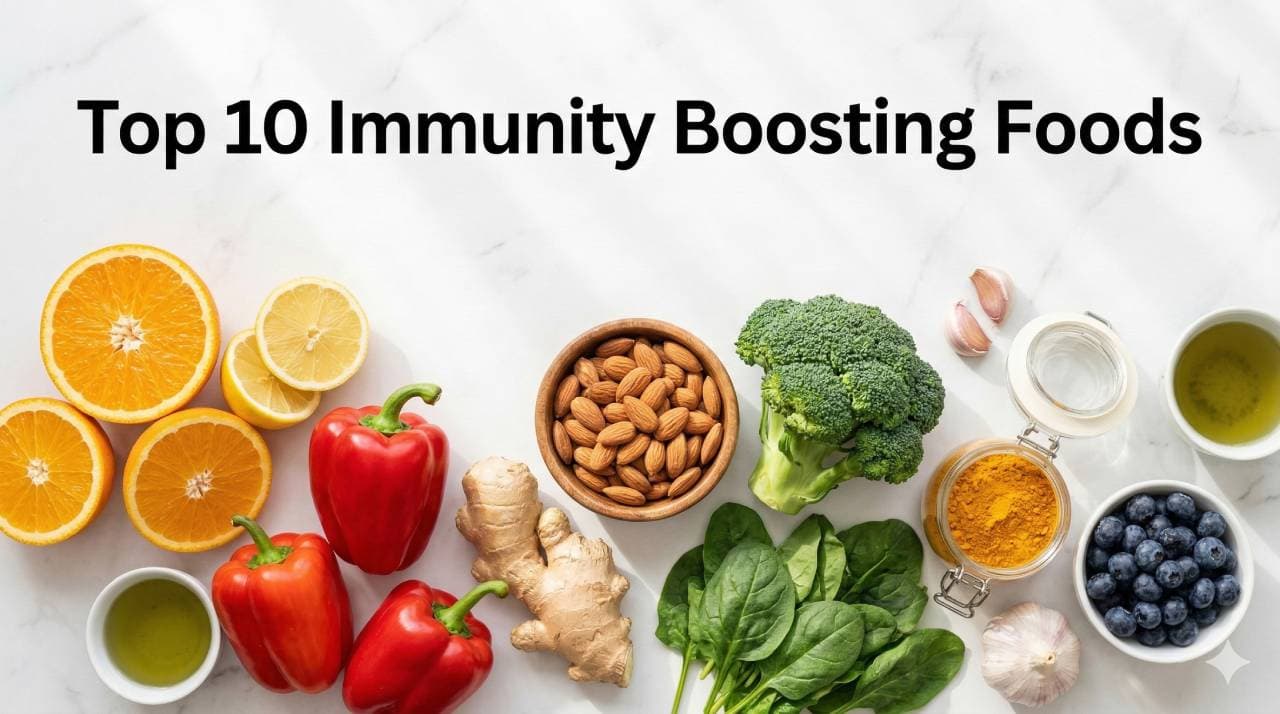 Top 10 Immunity Boosting Foods